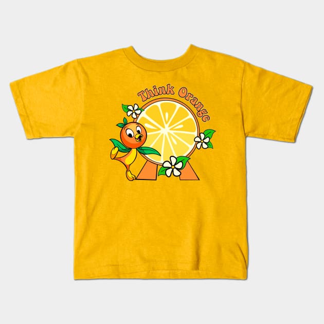 Orange Bird @ Epcot Kids T-Shirt by Flip Flops in Fantasyland